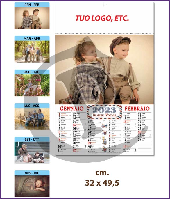 calendari-illustrati-personalizzati-2023-con-stampa-in-offerta-bambini-vintage-d016