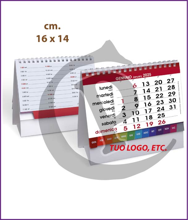 Olandesi da Tavolo Primo Prezzo calendari-da-tavolo-personalizzati-aziendali-desk-white-fogli-fustellati-2025-h18
