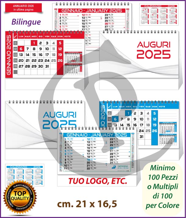 Olandesi da Tavolo Primo Prezzo calendari-da-tavolo-personalizzati-aziendali-due-colori-bilingue-azzurro-rosso-verde-2025-065e
