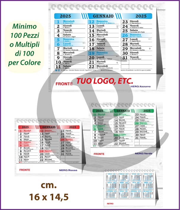 Olandesi da Tavolo Primo Prezzo calendari-da-tavolo-personalizzati-aziendali-easy-azzurro-rosso-verde-2025-mq1558