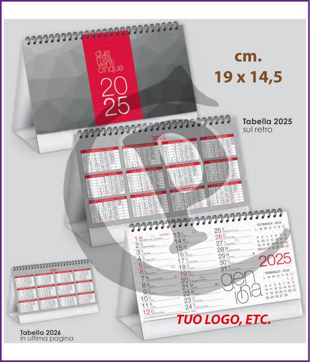 Calendari Olandesi da Tavolo 2025 Personalizzati - Primo Prezzo calendari-olandesi-da-tavolo-2025-personalizzati-primo-prezzo-mod-pa720