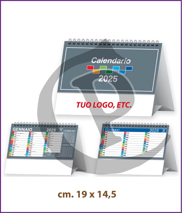 Calendari Olandesi da Tavolo 2025 Personalizzati - Primo Prezzo