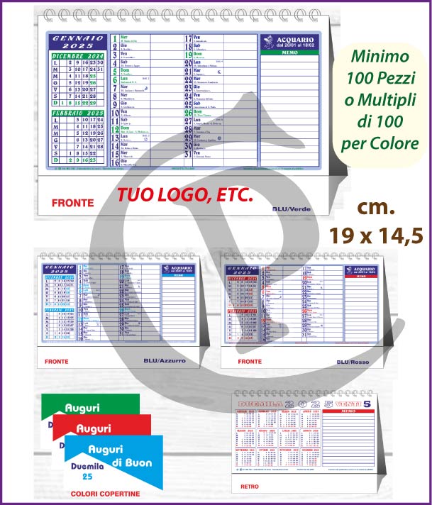 Calendari Olandesi da Tavolo 2025 Personalizzati - Primo Prezzo calendari-olandesi-da-tavolo-2025-personalizzati-primo-prezzo-new-azzurro-rosso-verde-mq1543