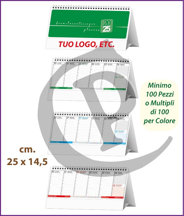 Calendari Olandesi da Tavolo 2025 Personalizzati - Primo Prezzo calendari-olandesi-da-tavolo-2025-personalizzati-primo-prezzo-planner-blu-rosso-verde-t615-h23