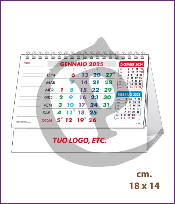 Calendari Olandesi da Tavolo 2025 Personalizzati - Primo Prezzo calendari-olandesi-da-tavolo-2025-personalizzati-primo-prezzo-quattro-colori-c6251