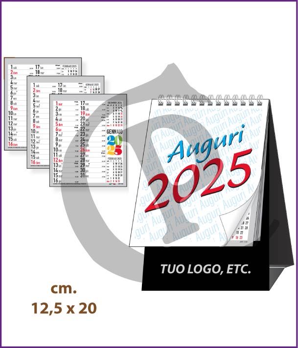 Calendari Olandesi da Tavolo 2025 Personalizzati - Primo Prezzo calendari-olandesi-da-tavolo-2025-personalizzati-primo-prezzo-quattro-colori-cartoncino-nero-c6851n