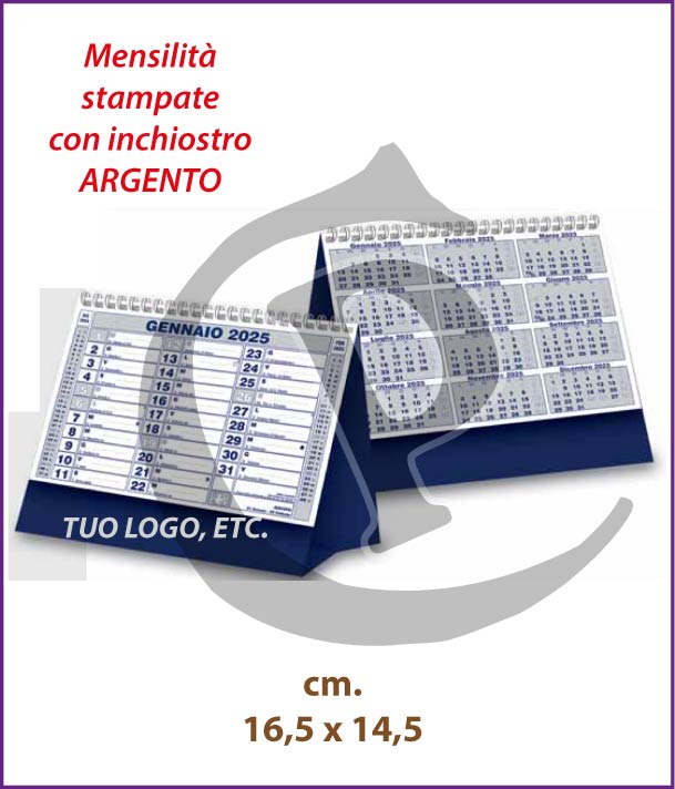 Calendari Olandesi da Tavolo 2025 Personalizzati - Primo Prezzo calendari-olandesi-da-tavolo-2025-personalizzati-primo-prezzo-silver-269