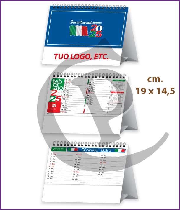 Calendari Olandesi da Tavolo 2025 Personalizzati - Primo Prezzo calendari-olandesi-da-tavolo-2025-personalizzati-primo-prezzo-tricolore-italia-ag2084