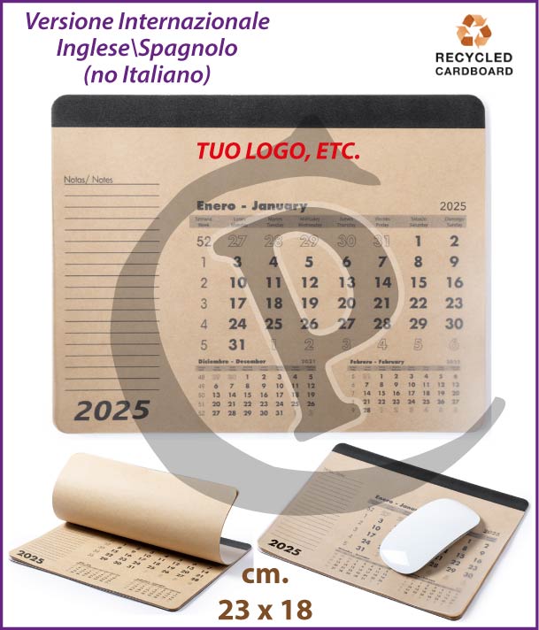 Calendari Olandesi da Tavolo 2025 Personalizzati - Primo Prezzo calendari-olandesi-da-tavolo-2025-personalizzati-tappetino-mouse-flen-internazionale-carta-riciclata-6920m
