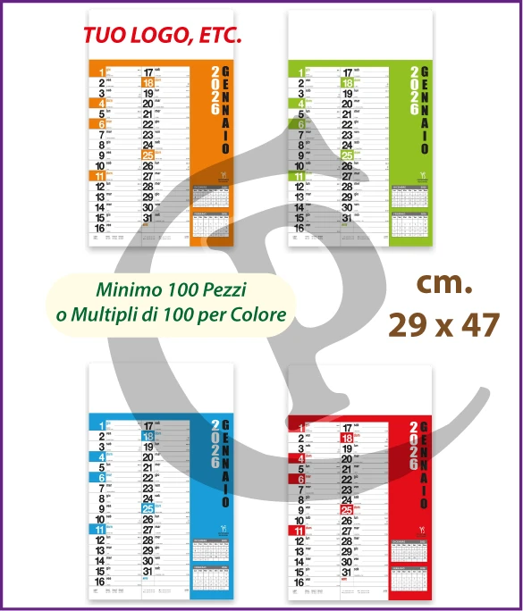 Calendario Olandese Anno 2026 Art. C074