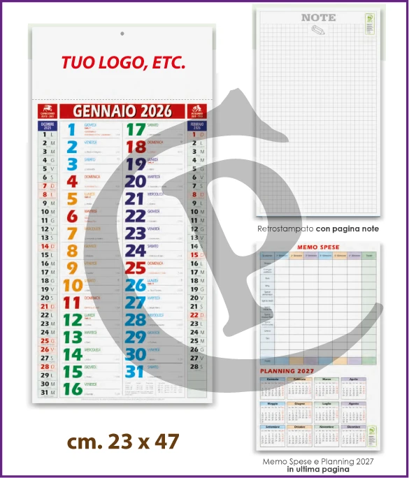 Calendario Olandese Anno 2026 Art. C108